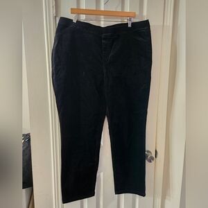 2x J.Jill corduroy pull on pants
